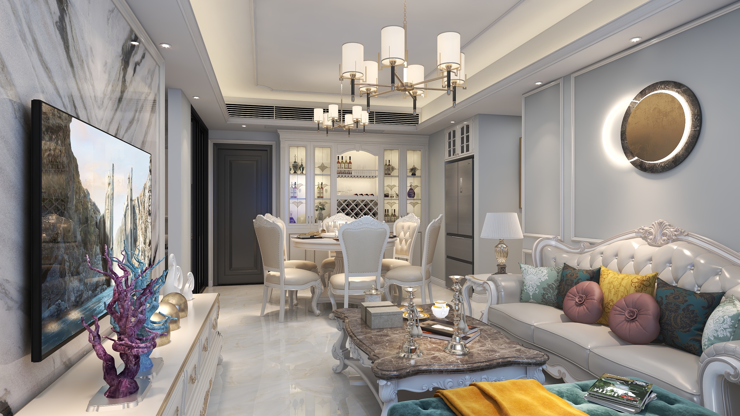 福州极简全案-岳前雅居6#206-装修设计方案