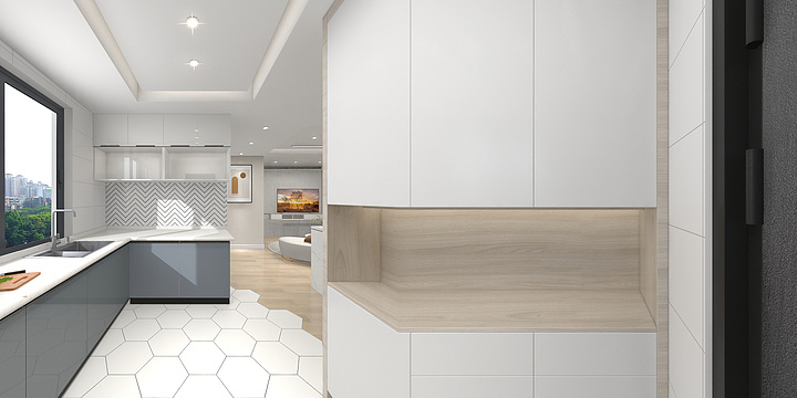 设计中庭装饰-舒总雅居-装修设计方案