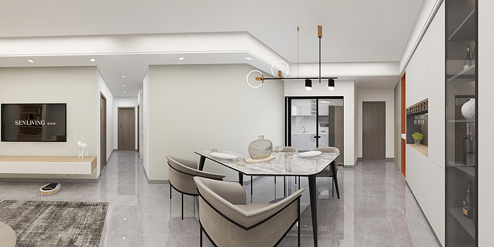 小陈做户型-置信逸都城.dwg-装修设计方案