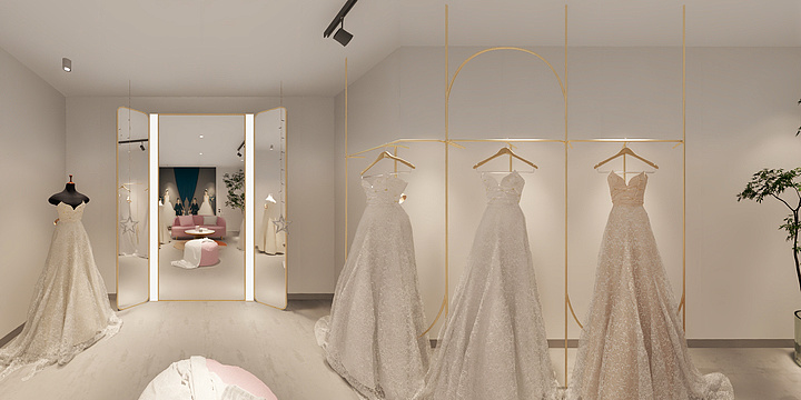设计总监杨晓明-麦瑞婚纱(第三版)-装修设计方案