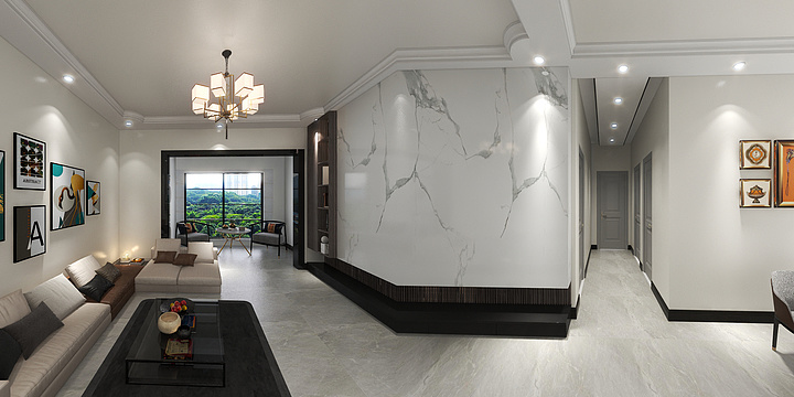 岳山林语-公园丽景.dwg-装修设计方案