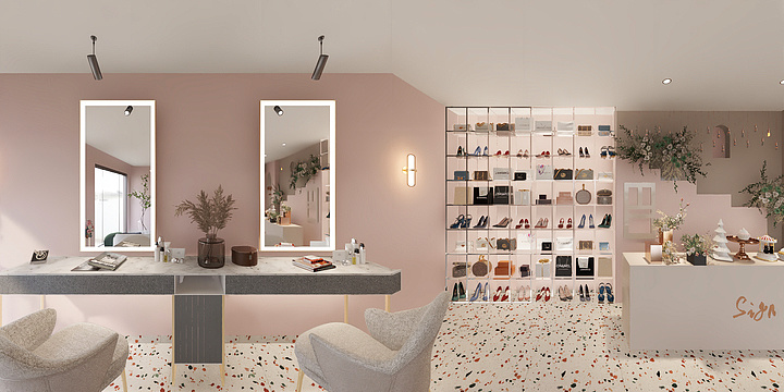 设计总监杨晓明-麦瑞婚纱（第一版）-装修设计方案