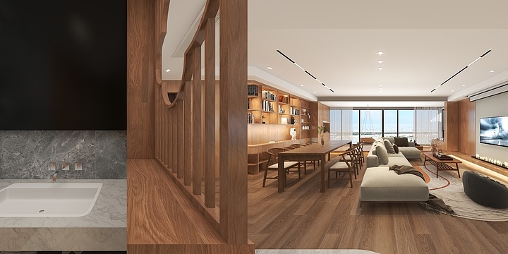 潮汐共存-江山墅-装修设计方案