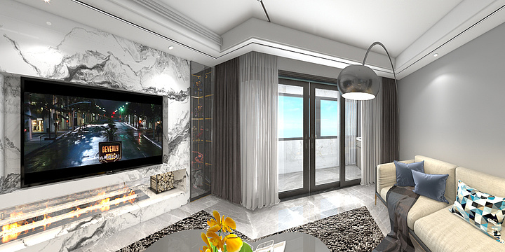 燃等烟雨-青阳阳光水岸-装修设计方案