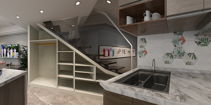 设计刘轩-人文之家（复式）-装修设计方案