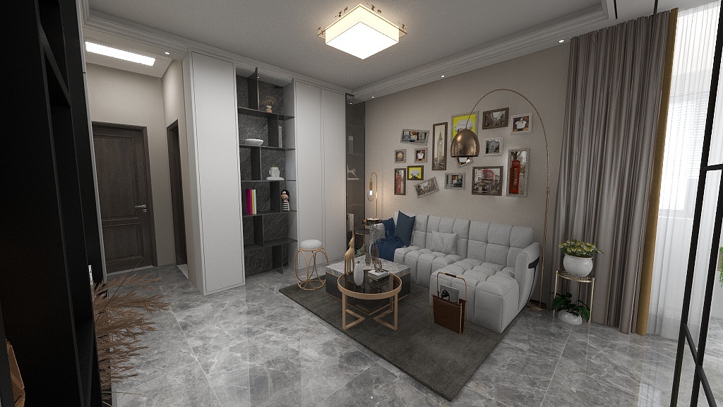 132****3991ozEl-瑞和园89.50㎡B户型3室2厅1卫-装修设计方案