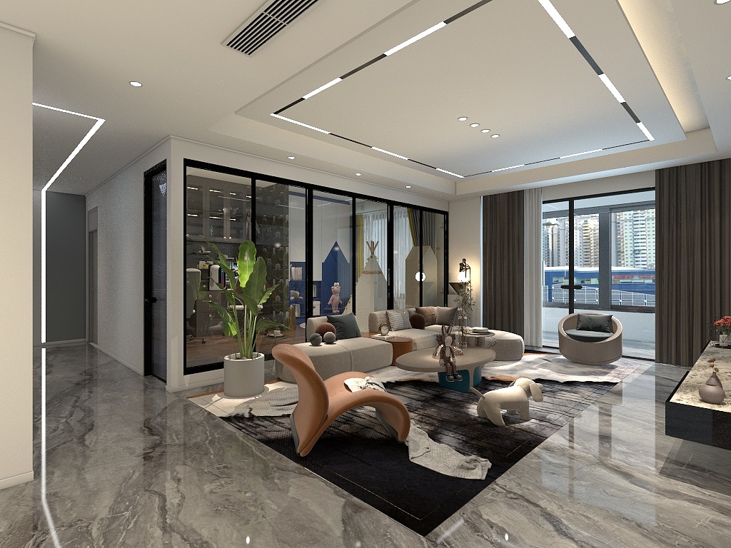 ---D----佰和荣筑175-装修设计方案