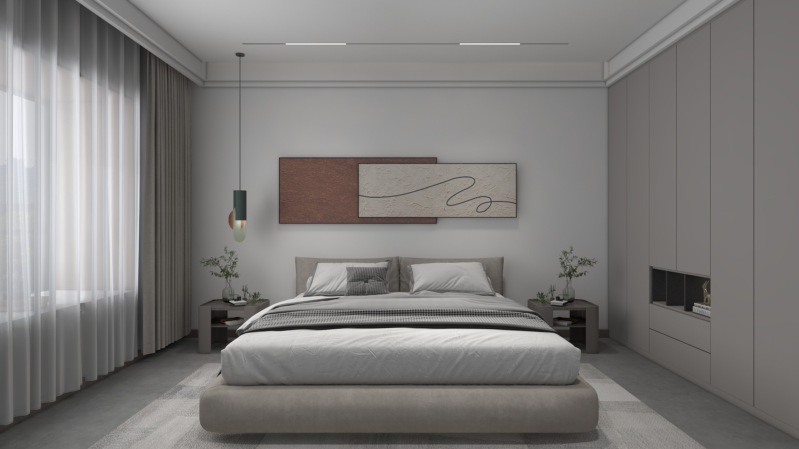 祁文杰-公园首府颐璟国际.dwg-装修设计方案