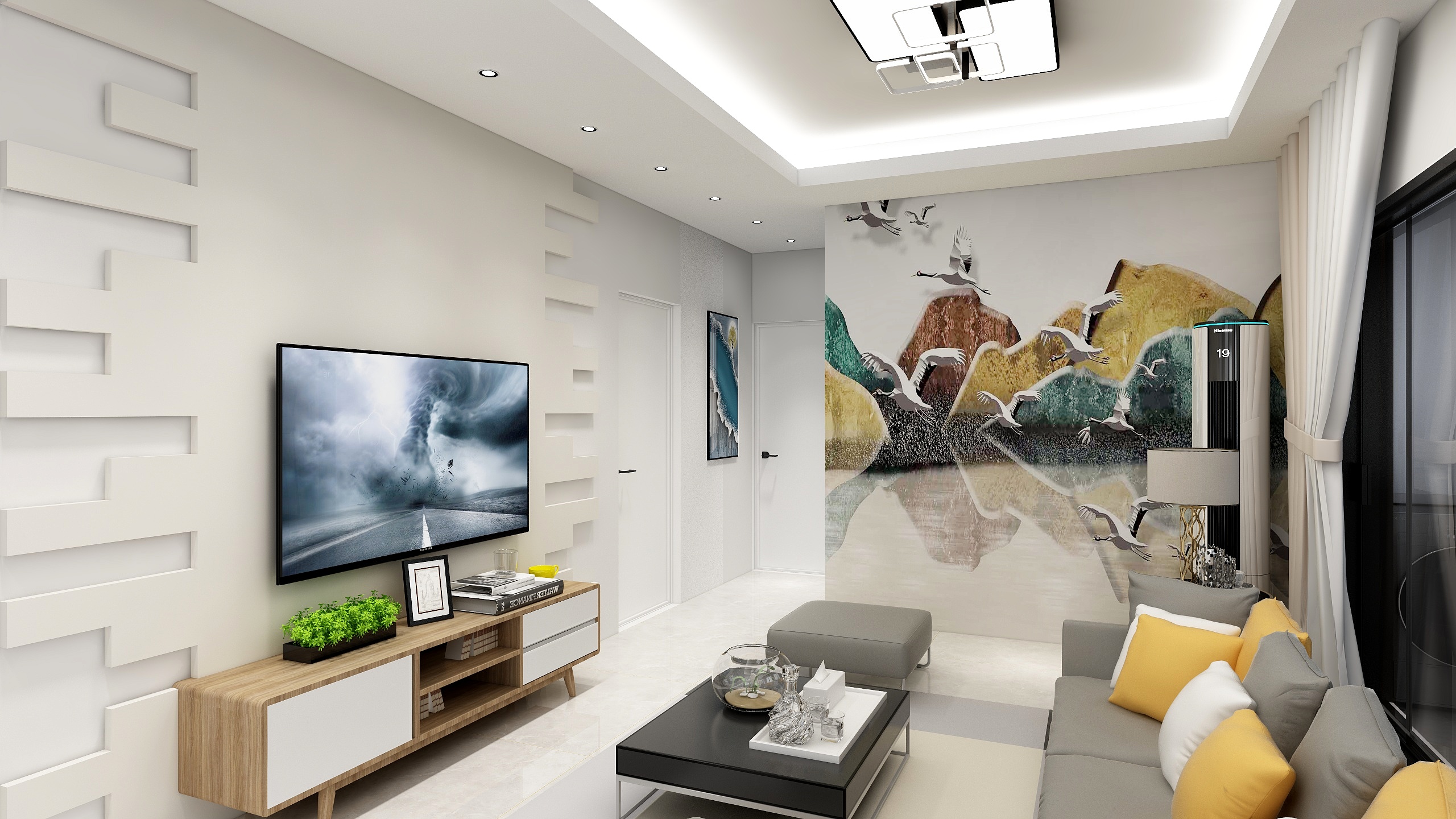 姬洪飞-瑞和园89.50㎡B户型3室2厅1卫-装修设计方案