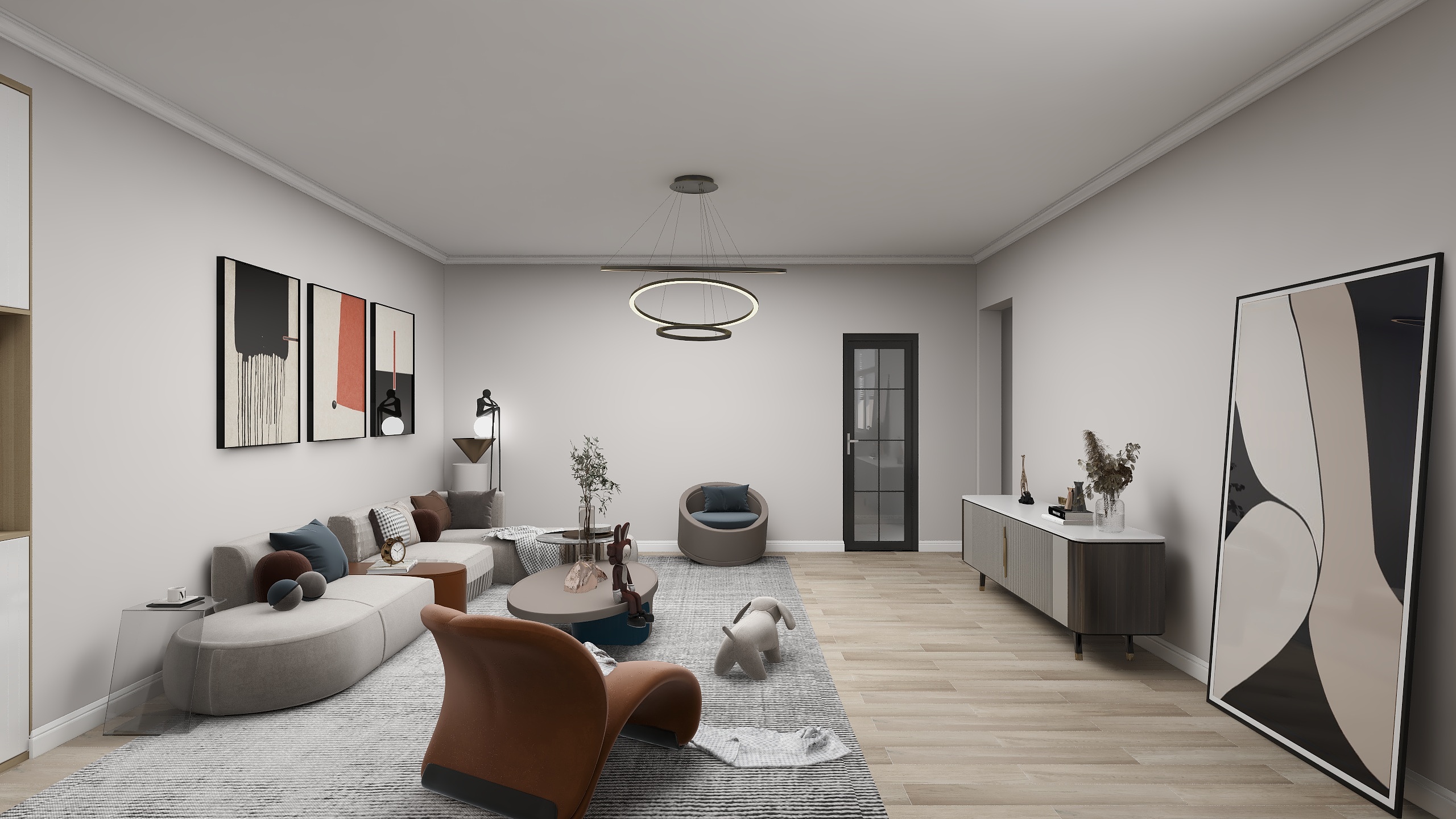 上官海涯53770-青松公寓1.dwg-装修设计方案