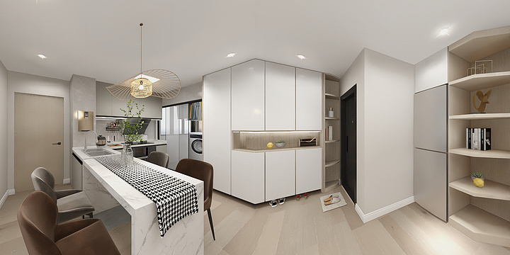 心雨818-东润.学府里史校原木雅风-装修设计方案