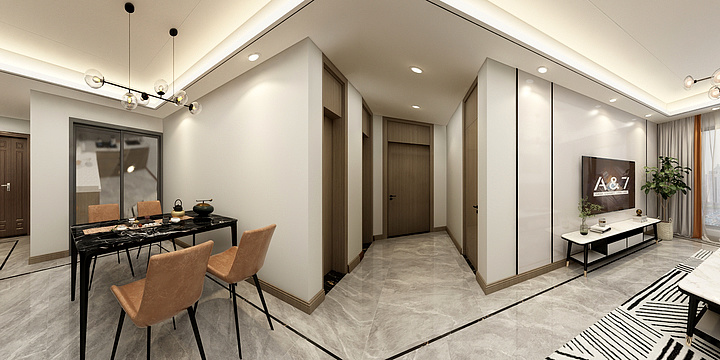 157****0265-华宇城-建面112套内92-袁正玮-装修设计方案