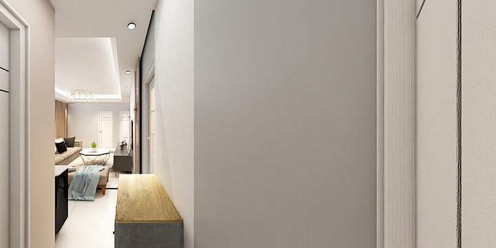 品蒄全屋整装-瑞和园89.50㎡B户型3室2厅1卫-装修设计方案