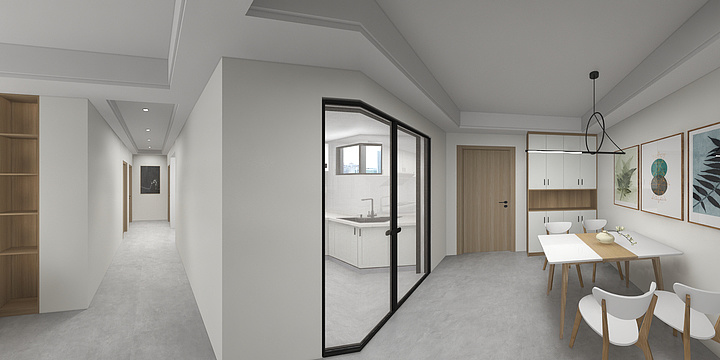 黄冈怀特加全屋定制-教育小区-装修设计方案