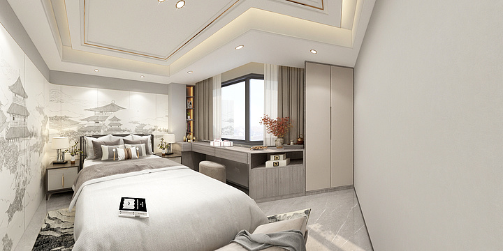 灰梦设计-邦泰康郡-张总雅居-装修设计方案