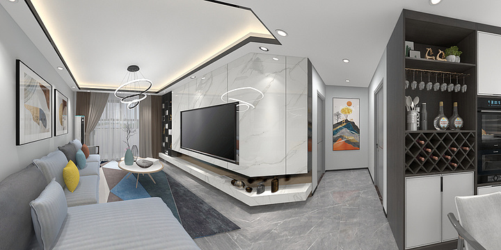 Pang丶-欢乐家园-装修设计方案