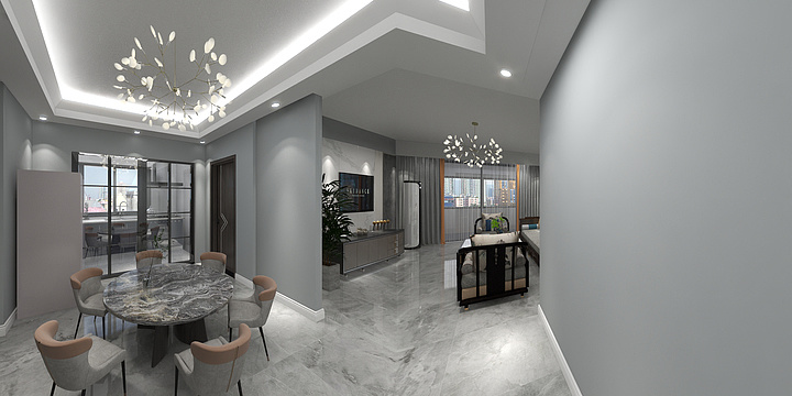 一品建材chen-香江花园-装修设计方案