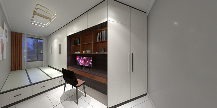 LS一顺百顺-家园小区榻榻米-装修设计方案