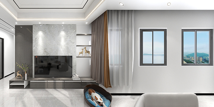 晚安丶她笑起来真的很么-瑞和园89.50㎡B户型3室2厅1卫-装修设计方案