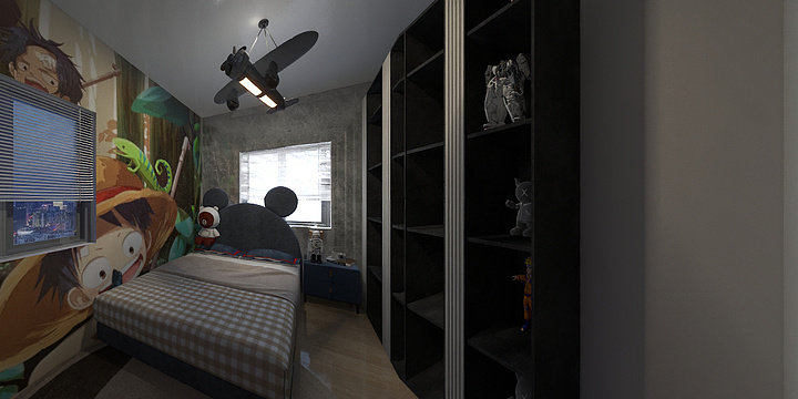 ㅤAtbd-瑞和园89.50㎡B户型3室2厅1卫-装修设计方案