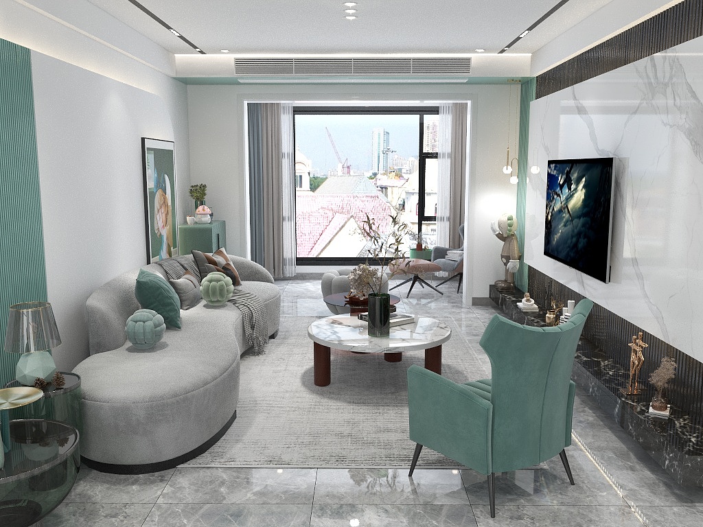 王木木n-模板副本-《沁绿》148㎡三居-现代风格-装修设计方案