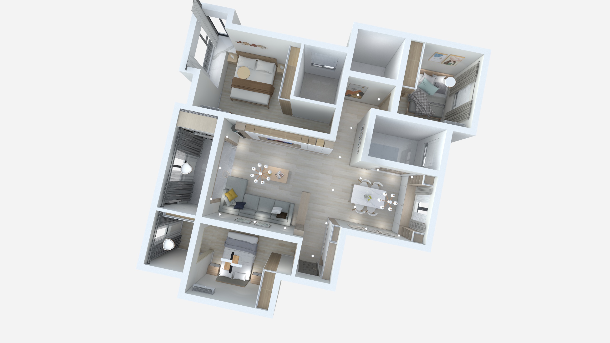 设计改变生活灬-金麟府老表房子-装修设计方案