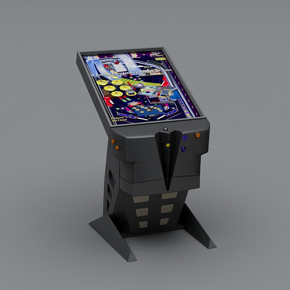 游乐园-电玩游戏机3D模型