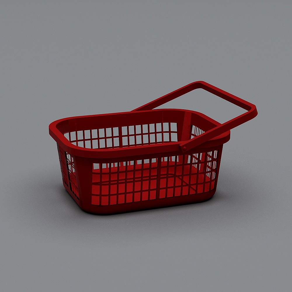 购物篮420 290 2303D模型
