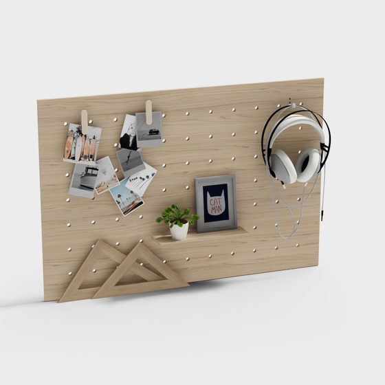 Modern hole decorative board