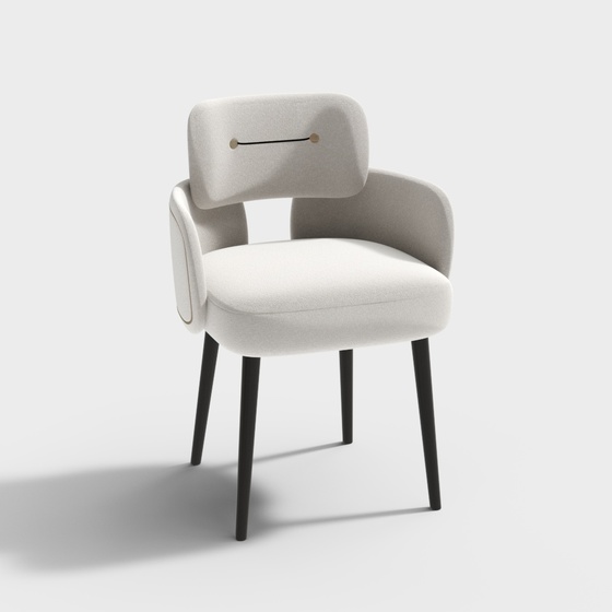 Modern Dining Chairs,beige