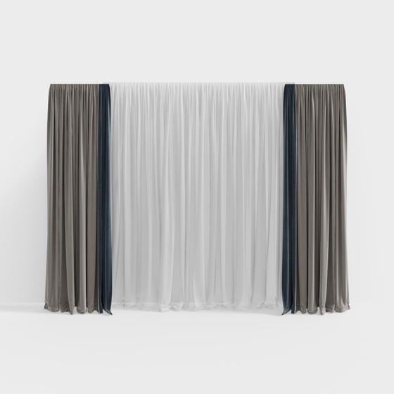 Art Deco Curtains,gray