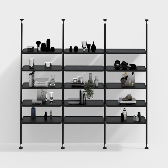 Modern Shelves,Rack,black