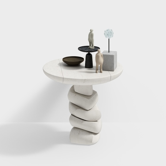 Modern Side Tables,white