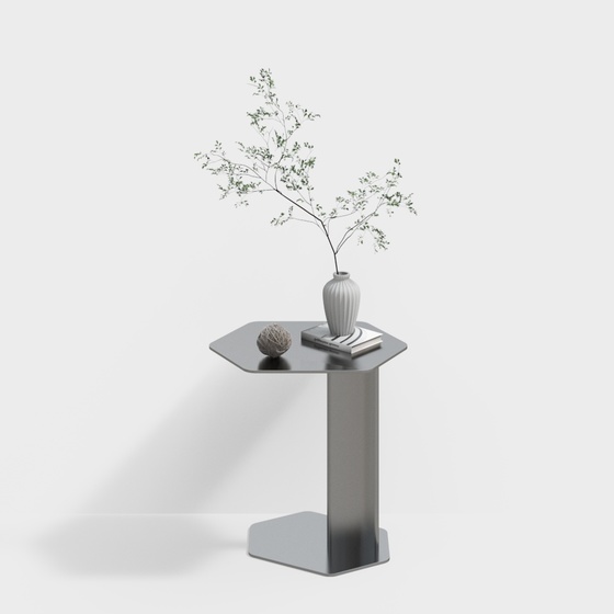 Scandinavian Side Tables,gray