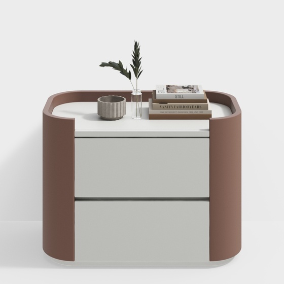 Modern Nightstands,brown