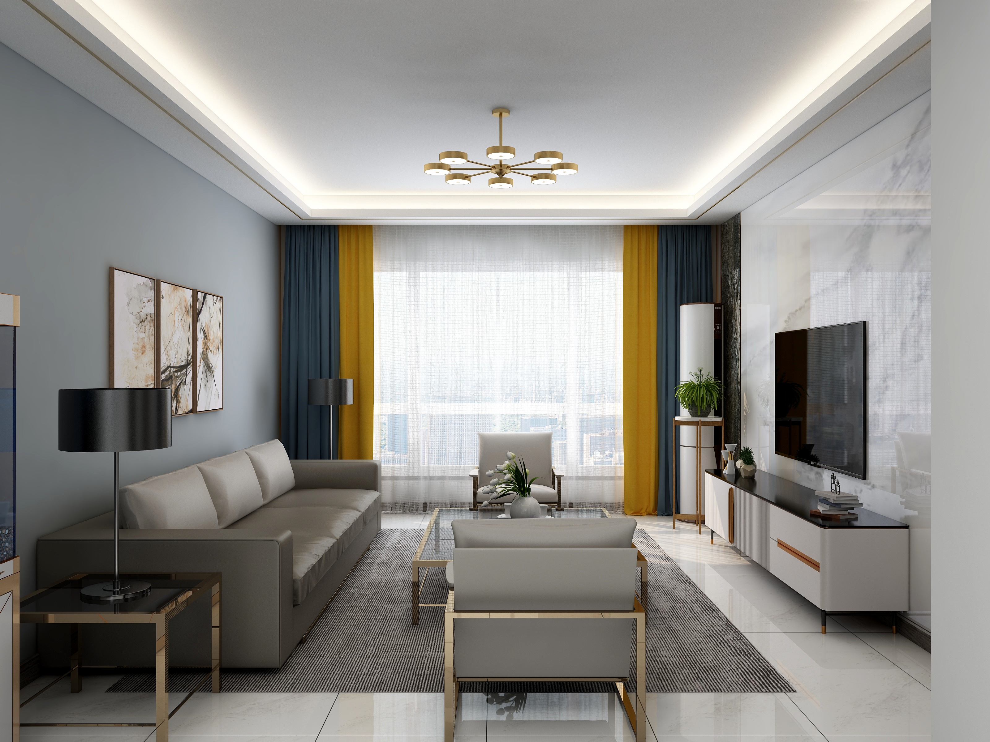 薛荣涛-《御龙湾9》简约-装修设计方案