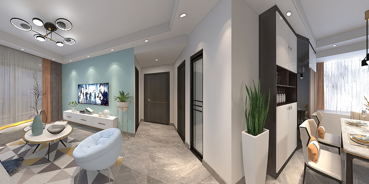 缘梦全案设计-蓝山半岛99栋-1403房-装修设计方案