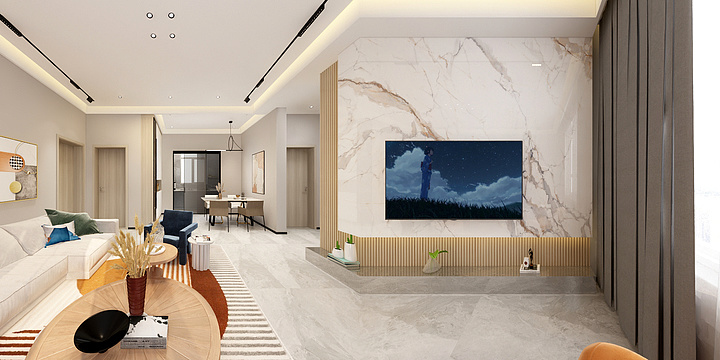 行动的矮子-乡宁李明哥1.dwg-装修设计方案