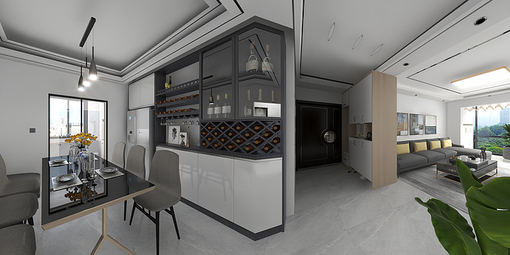 董新安-光恒泰和六栋一单元501房-装修设计方案