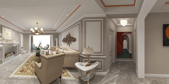 秘制小憨包-天星家园17栋7楼.dwg-装修设计方案