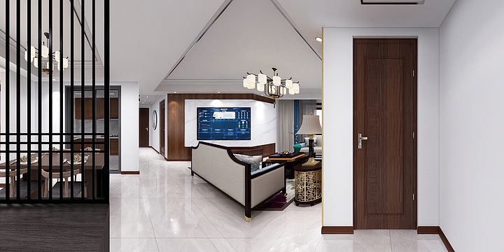 艺禾空间设计工作室-元和10-1-1001.dwg-装修设计方案