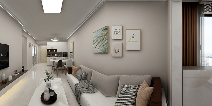 言传-新力君悦湾6栋1203-装修设计方案