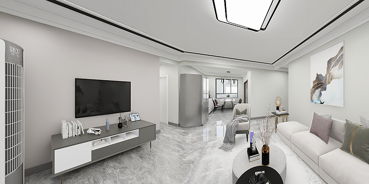 王吉博-云溪苑.109㎡-装修设计方案