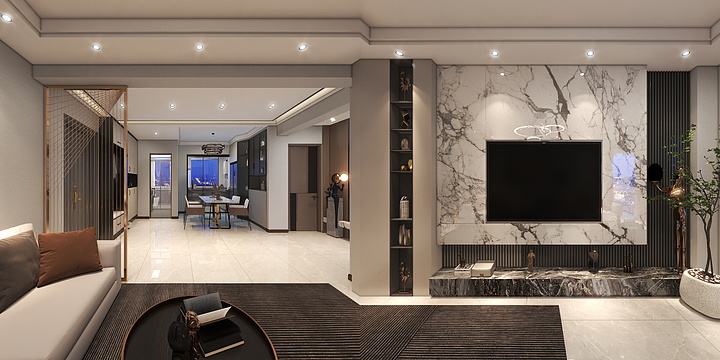 澜腾-蓝山三期2#2-1101（120㎡）-装修设计方案