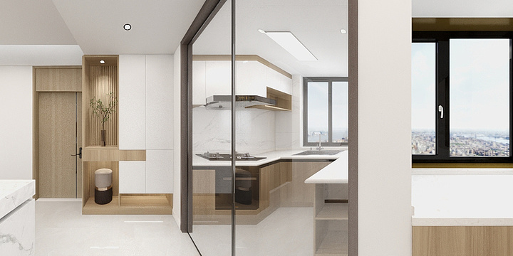 YU_Oh-美的城二期4栋2701.dwg-装修设计方案