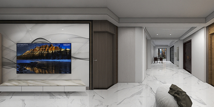 筑家设计-明月5#135现代-副本-装修设计方案