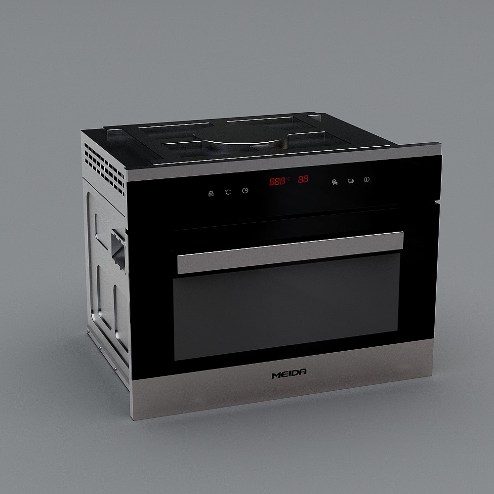 美大-电器-MDDK-35A-蒸箱3D模型