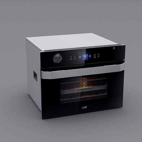 Huadi Steamed Grill All-in-One 3D Model