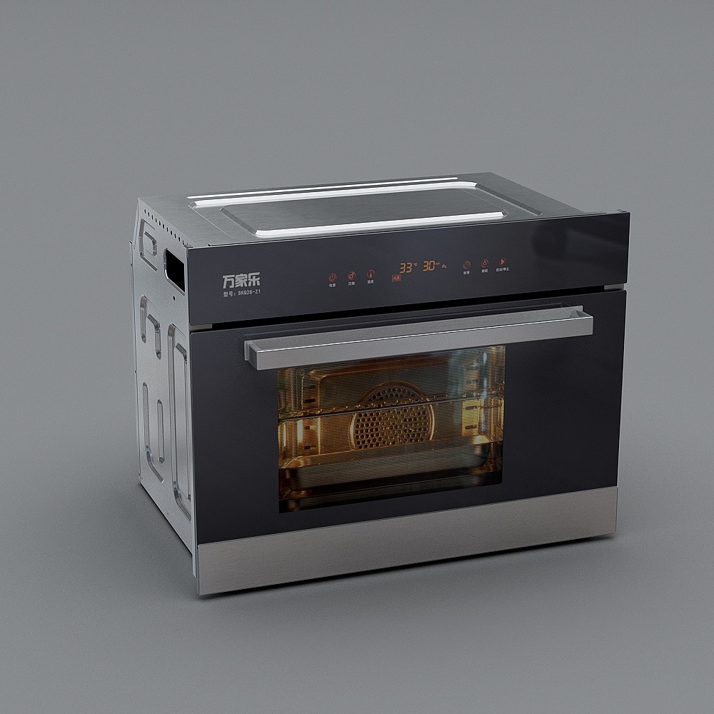 蒸烤箱SKQ28-Z13D模型