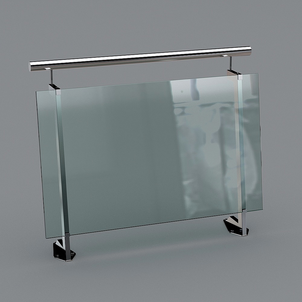 护栏3D模型